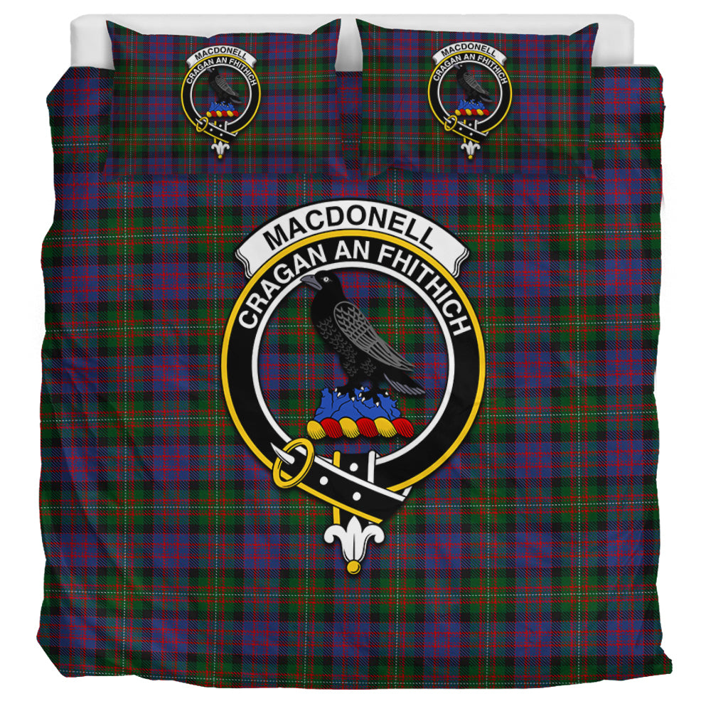 MacDonell (McDonell) Tartan Bedding Set with Family Crest UK Bedding Set UK Super King 104*94 inch - Tartan Vibes Clothing