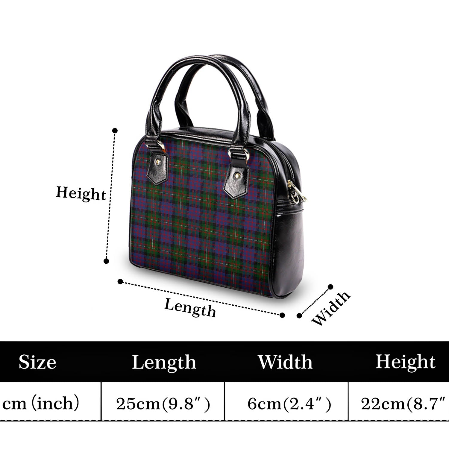 MacDonell of Glengarry Tartan Shoulder Handbags - Tartanvibesclothing