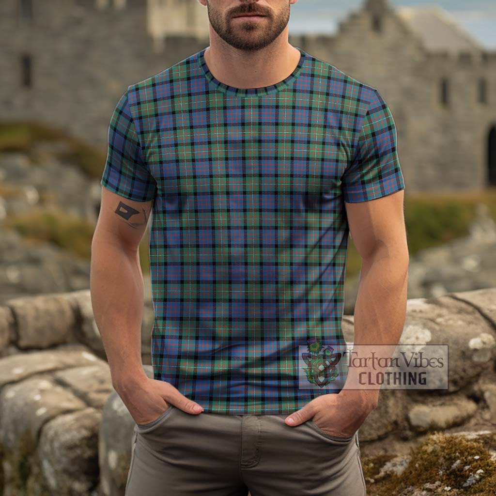 MacDonell of Glengarry Ancient Tartan Cotton T-Shirt Men's Shirt - Tartanvibesclothing Shop