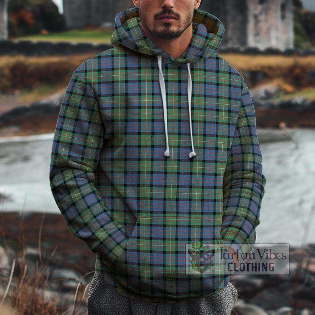 MacDonell of Glengarry Ancient Tartan Cotton Hoodie Pullover Hoodie XS - Tartan Vibes Clothing