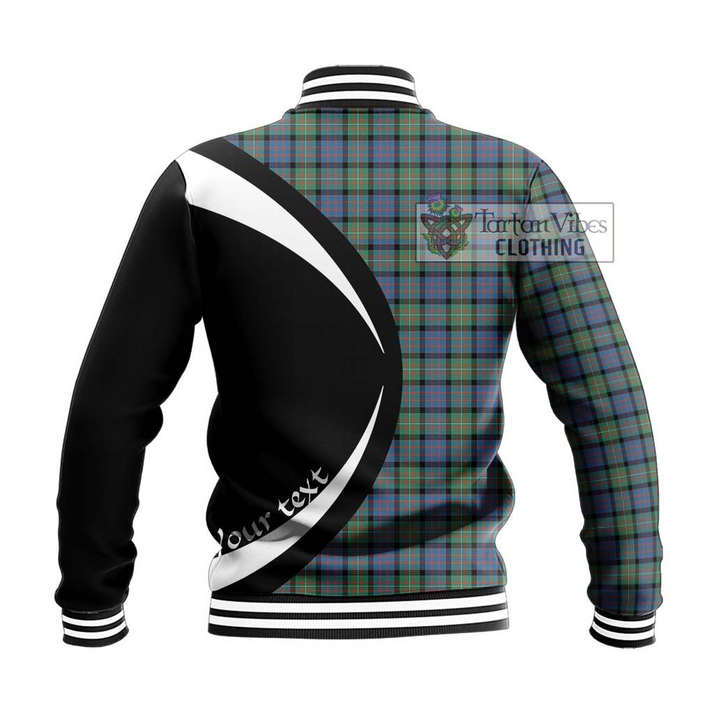 MacDonell of Glengarry Ancient Tartan Baseball Jacket with Family Crest Circle Style - Tartan Vibes Clothing