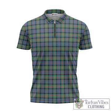 MacDonell of Glengarry Ancient Tartan Zipper Polo Shirt