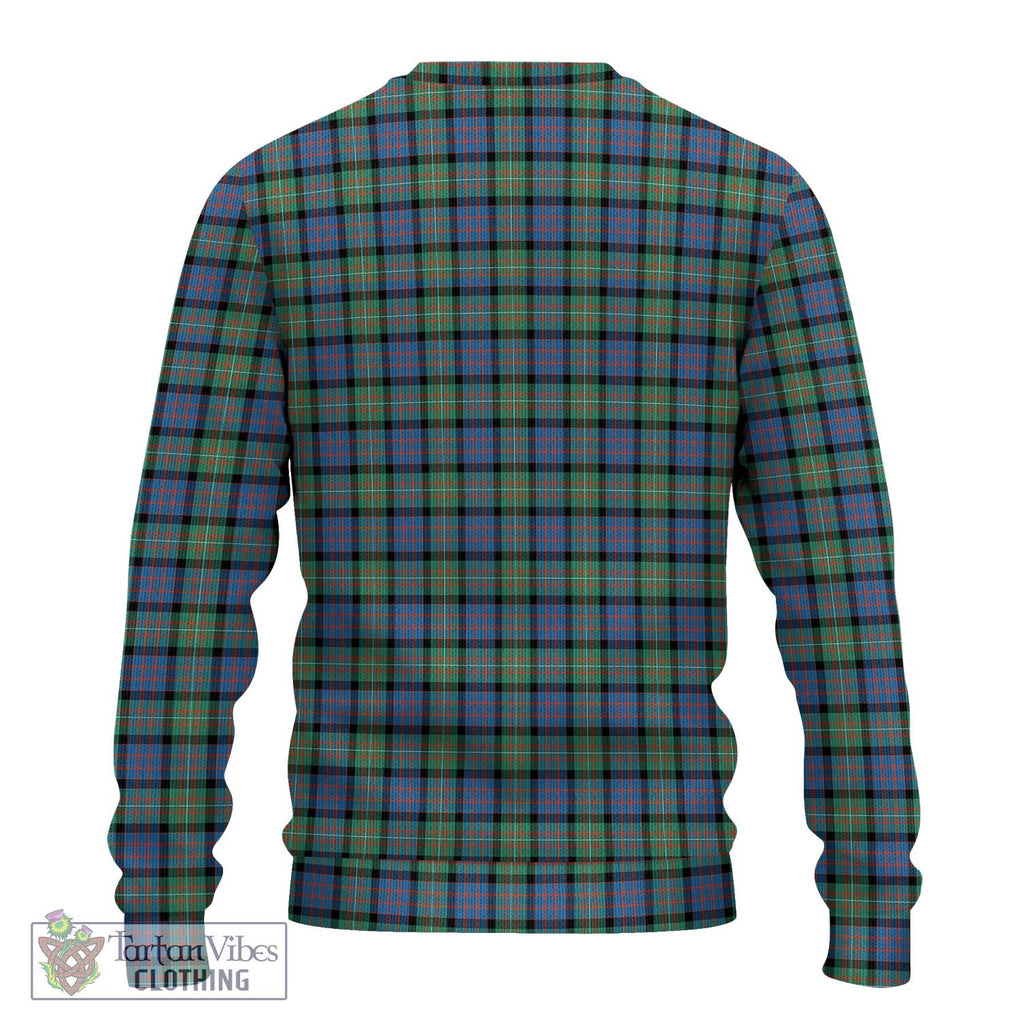 MacDonell of Glengarry Ancient Tartan Knitted Sweater with Family Crest DNA In Me Style - Tartanvibesclothing Shop