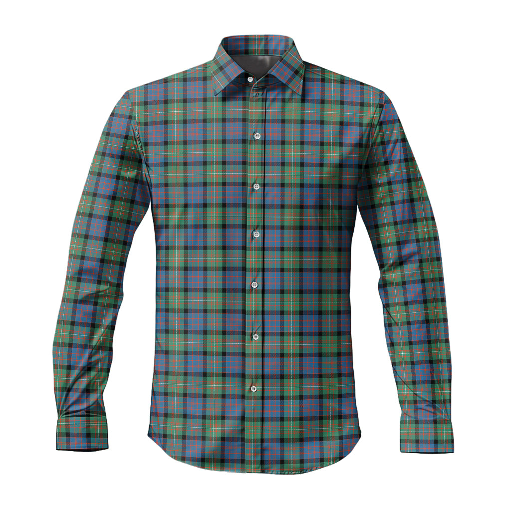 macdonell-of-glengarry-ancient-tartan-long-sleeve-button-up-shirt