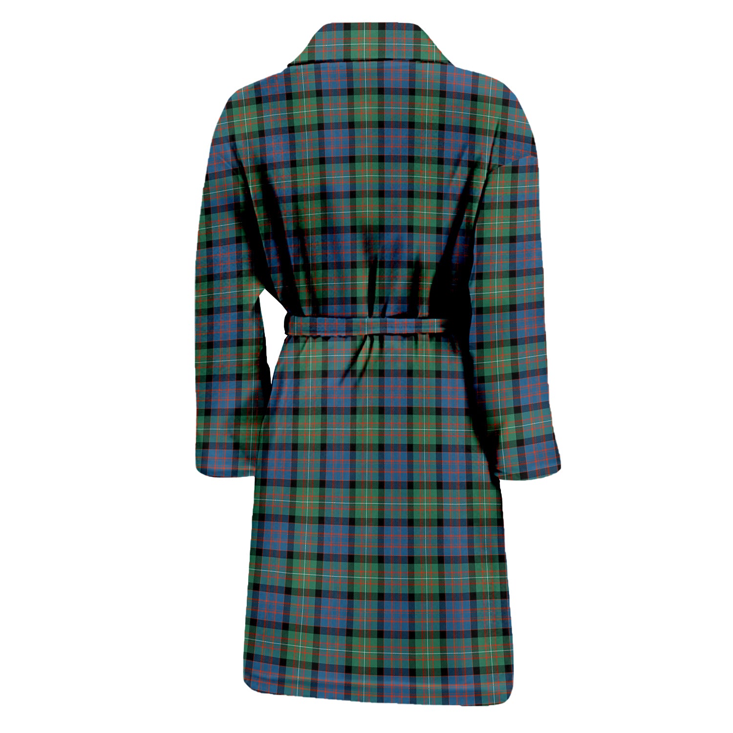 MacDonell of Glengarry Ancient Tartan Bathrobe with Family Crest - Tartan Vibes Clothing