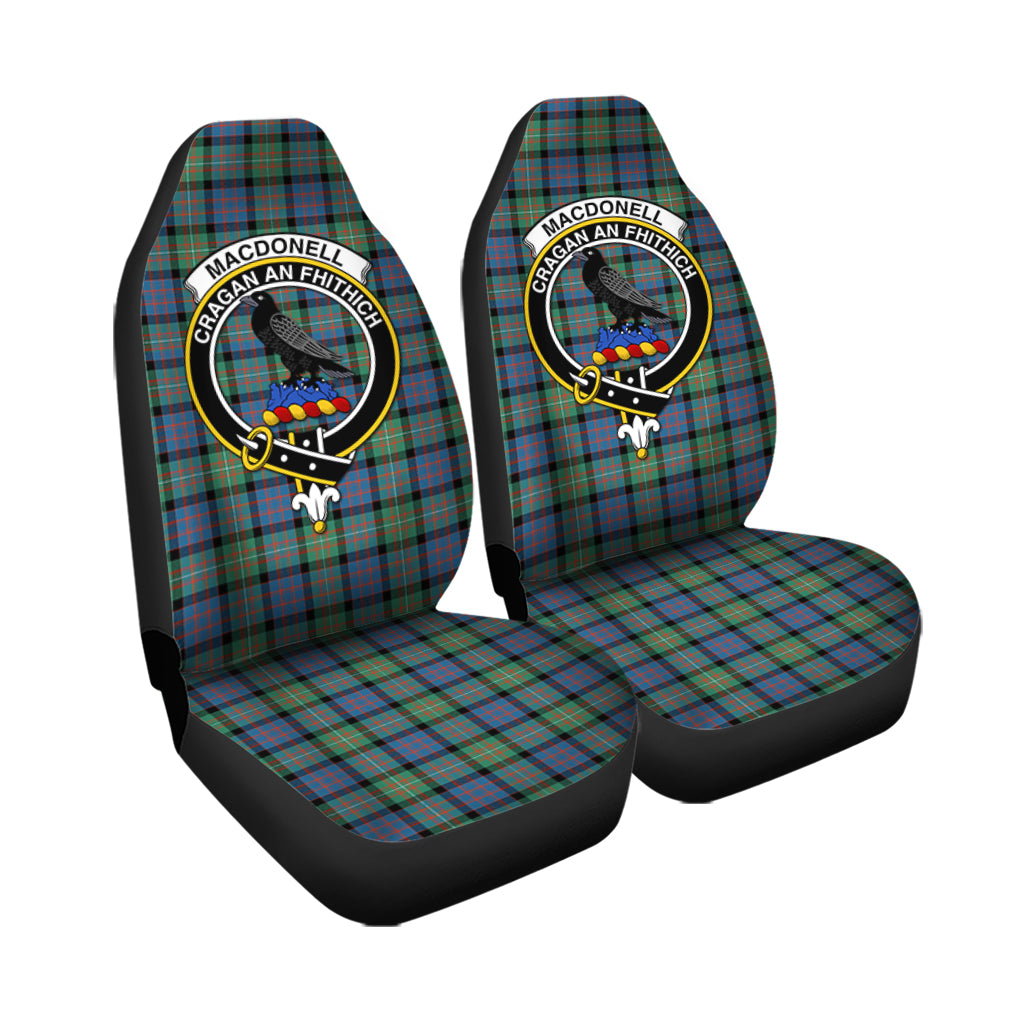 MacDonell of Glengarry Ancient Tartan Car Seat Cover with Family Crest - Tartanvibesclothing