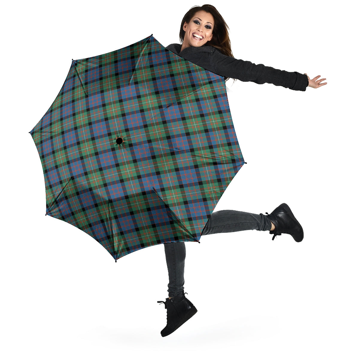 MacDonell of Glengarry Ancient Tartan Umbrella - Tartanvibesclothing