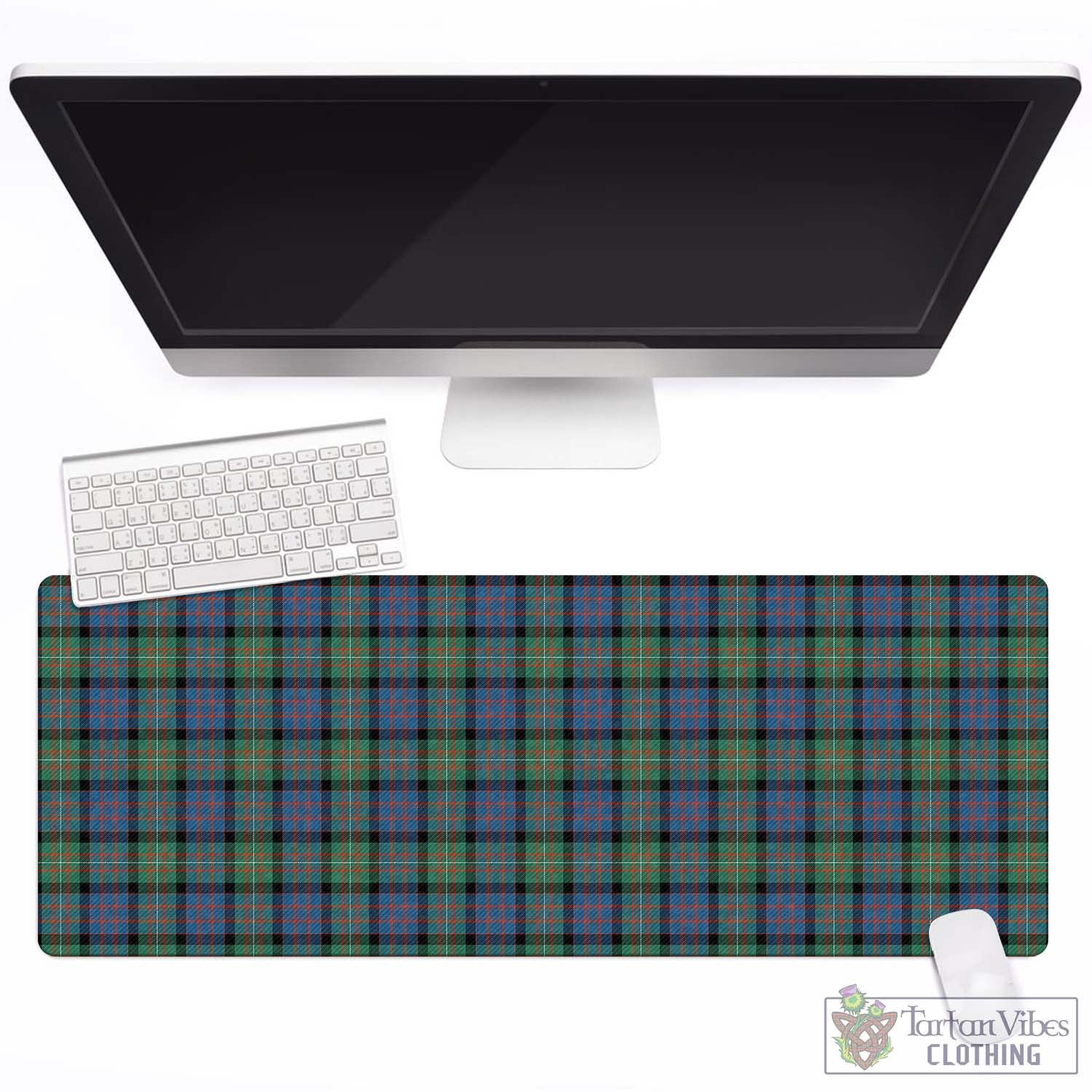 Tartan Vibes Clothing MacDonell of Glengarry Ancient Tartan Mouse Pad