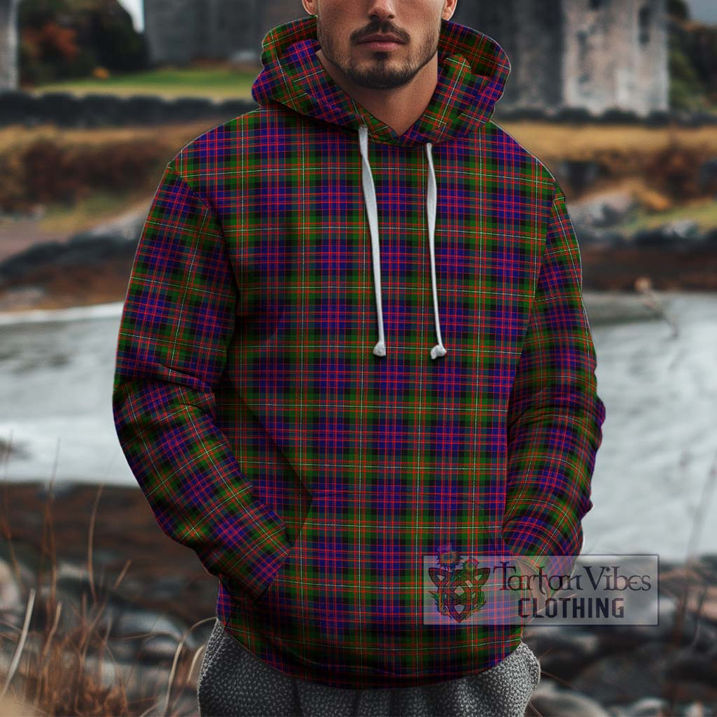 MacDonell of Glengarry Modern Tartan Cotton Hoodie Pullover Hoodie XS - Tartan Vibes Clothing