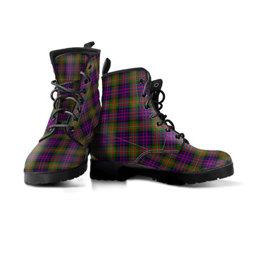 MacDonell of Glengarry Modern Tartan Leather Boots