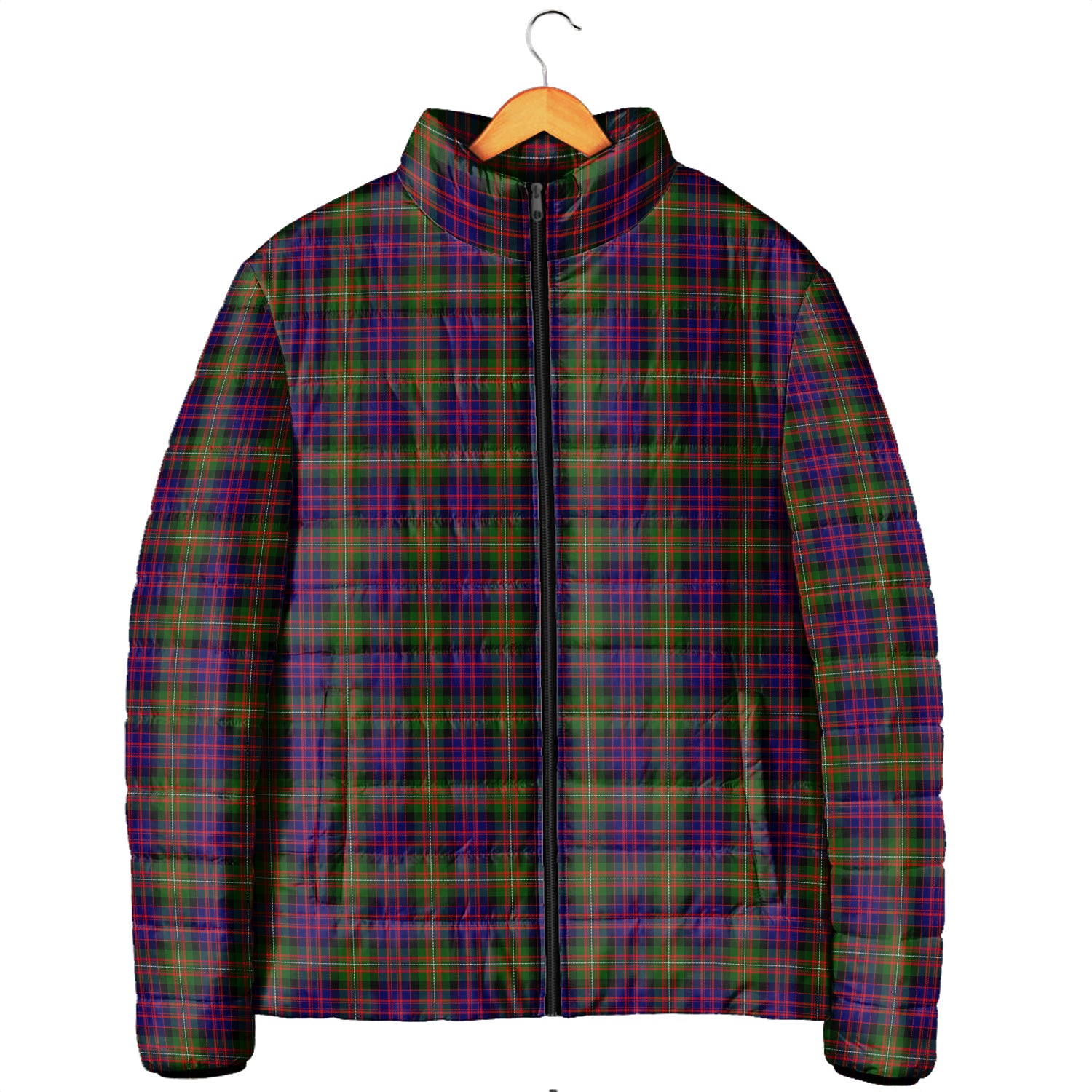 MacDonell of Glengarry Modern Tartan Padded Jacket Men's Padded Jacket - Tartan Vibes Clothing