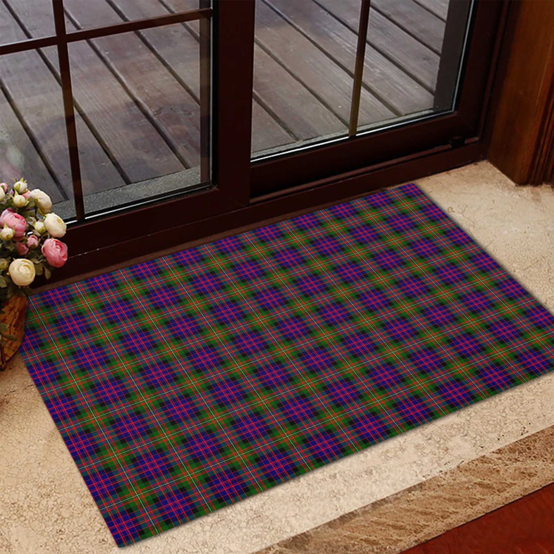 MacDonell of Glengarry Modern Tartan Door Mat - Tartanvibesclothing