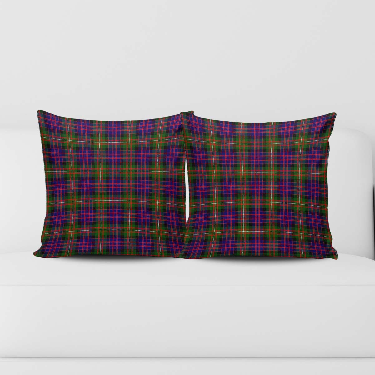 MacDonell of Glengarry Modern Tartan Pillow Cover Square Pillow Cover - Tartanvibesclothing