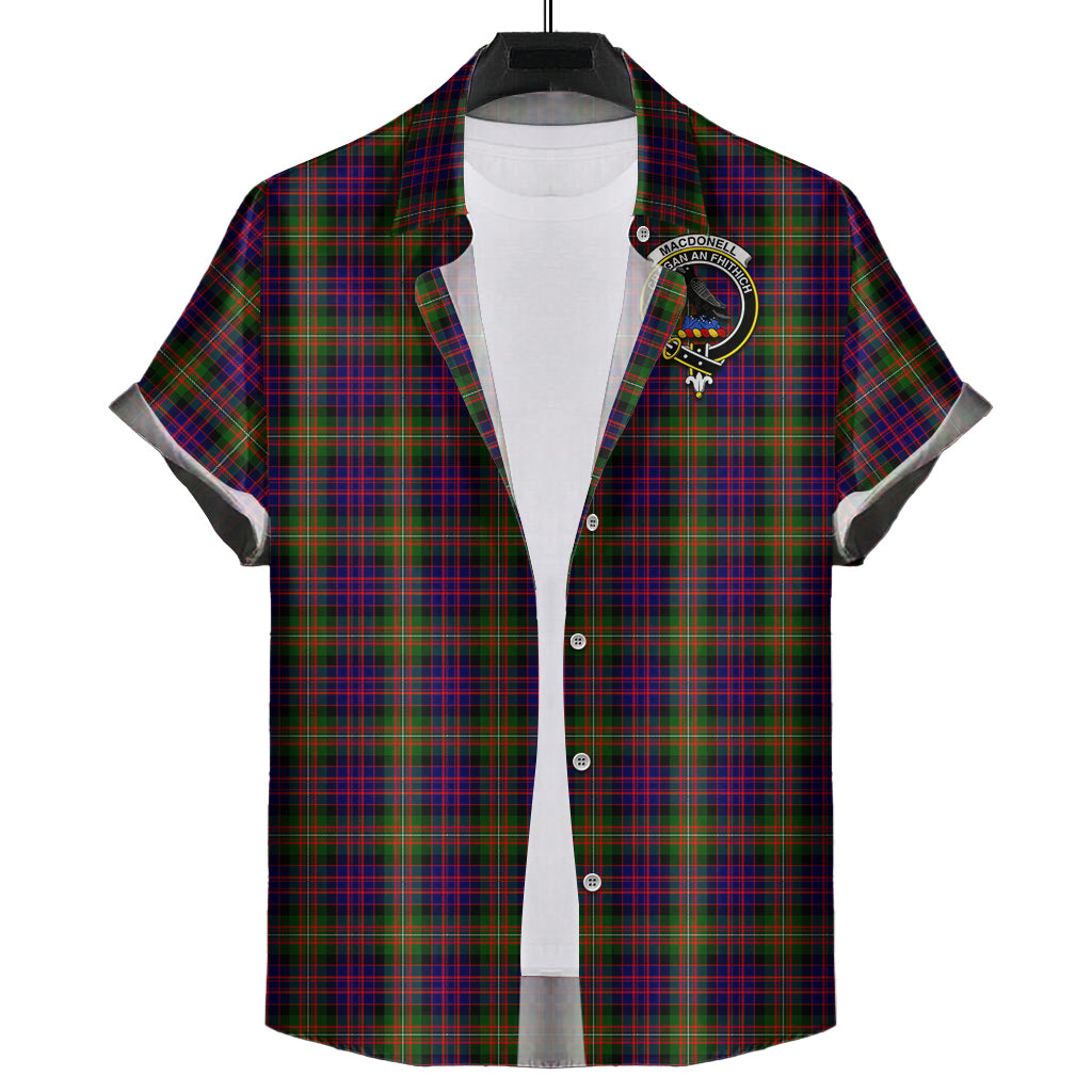 macdonell-of-glengarry-modern-tartan-short-sleeve-button-down-shirt-with-family-crest