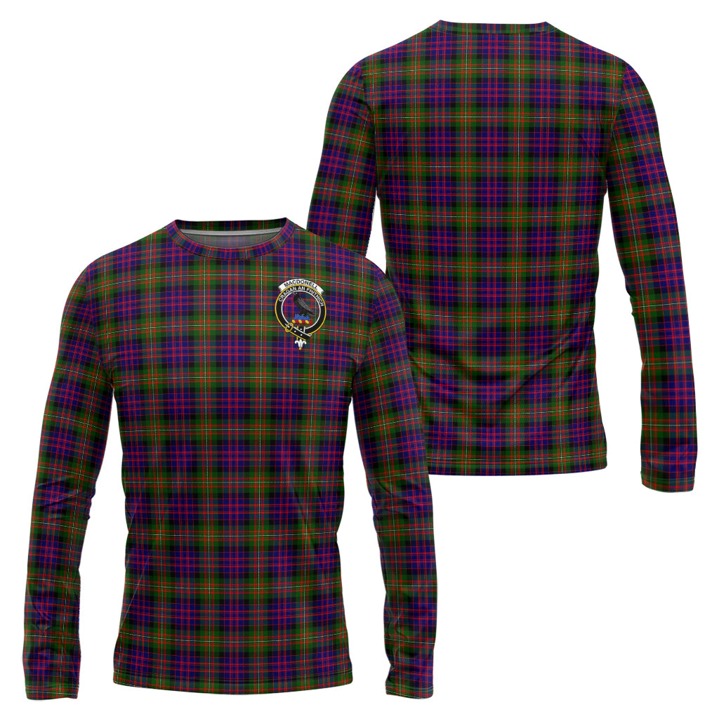 macdonell-of-glengarry-modern-tartan-long-sleeve-t-shirt-with-family-crest