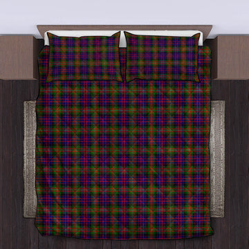 MacDonell of Glengarry Modern Tartan Quilt Bed Set