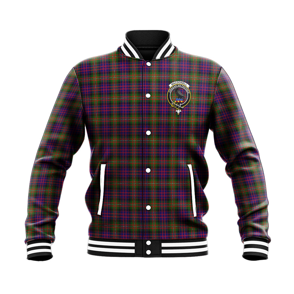 MacDonell of Glengarry Modern Tartan Baseball Jacket with Family Crest - Tartan Vibes Clothing