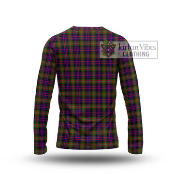 MacDonell of Glengarry Modern Tartan Long Sleeve T-Shirt with Family Crest DNA In Me Style