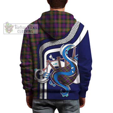 MacDonell of Glengarry Modern Tartan Hoodie with Epic Bagpipe Style