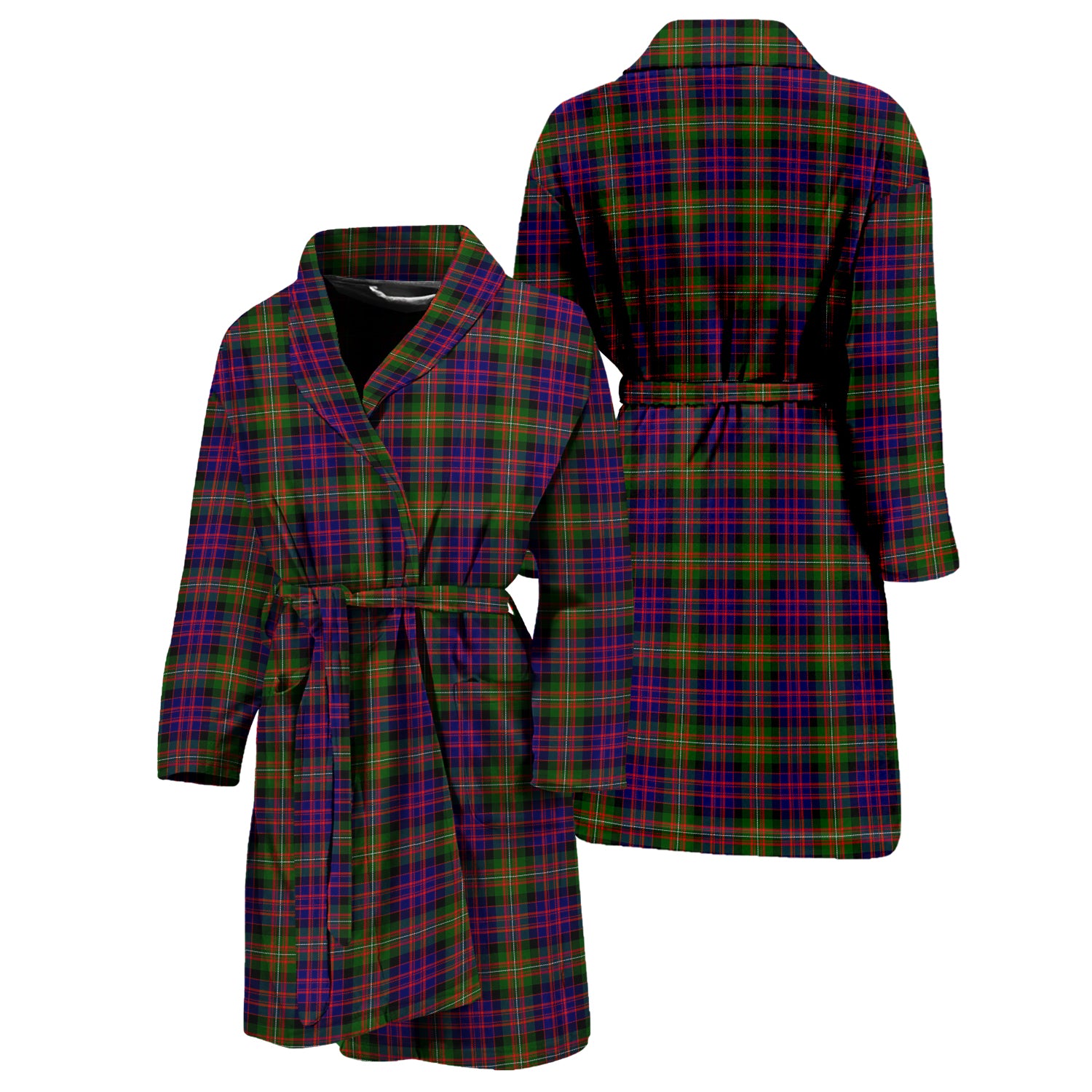 MacDonell of Glengarry Modern Tartan Bathrobe Unisex M - Tartan Vibes Clothing