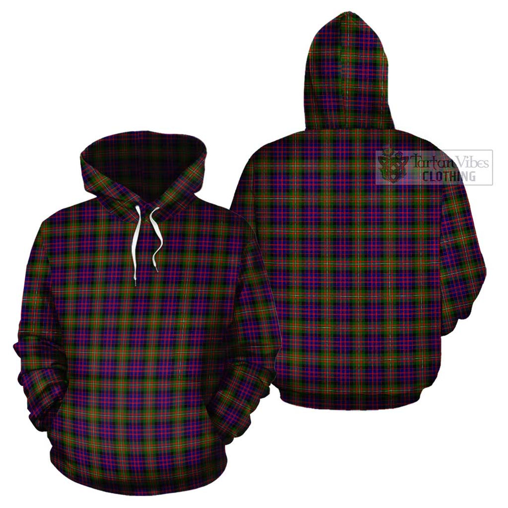 MacDonell of Glengarry Modern Tartan Cotton Hoodie Pullover Hoodie - Tartan Vibes Clothing