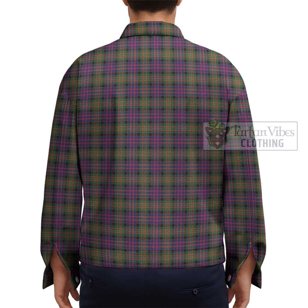 MacDonell of Glengarry Modern Tartan Unisex Lapel Cotton Jacket - Tartan Vibes Clothing