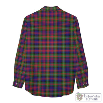 MacDonell of Glengarry Modern Tartan Women's Casual Shirt with Family Crest