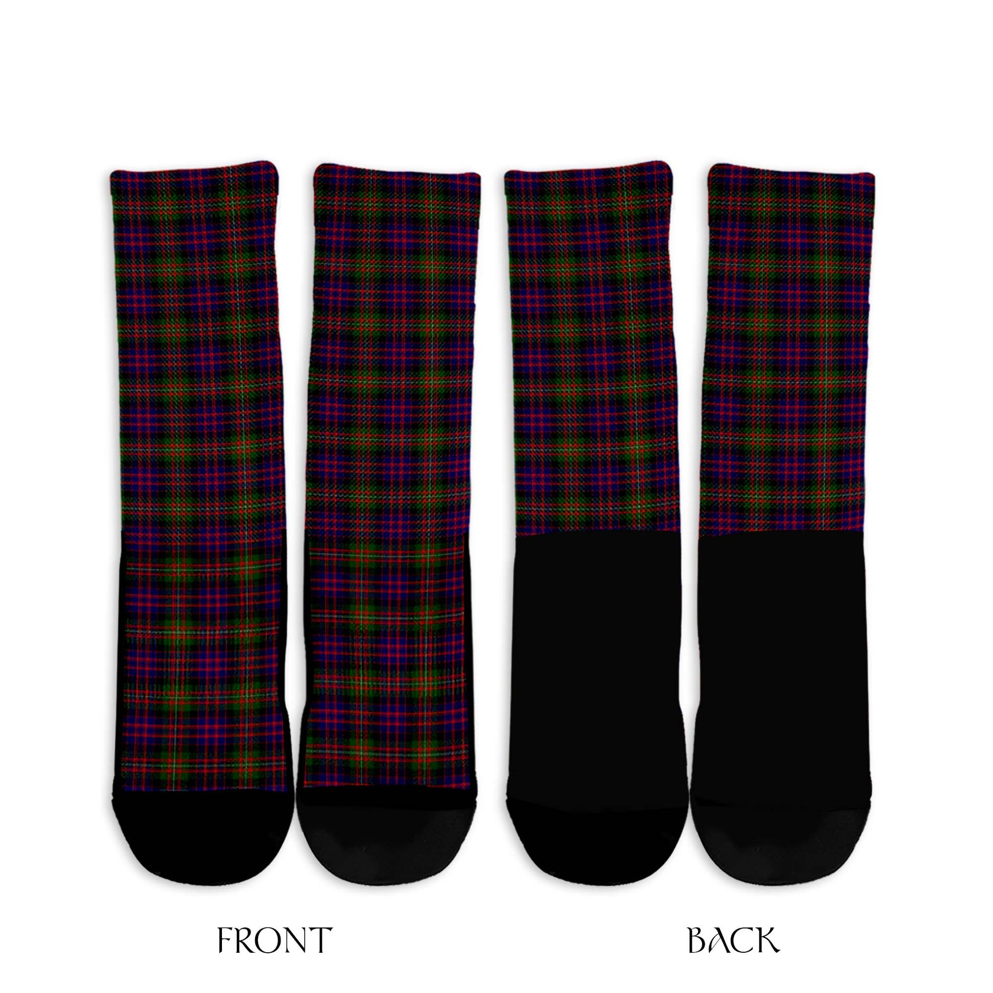 MacDonell of Glengarry Modern Tartan Crew Socks - Tartanvibesclothing