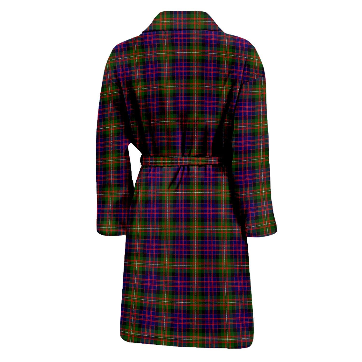 MacDonell of Glengarry Modern Tartan Bathrobe with Family Crest - Tartan Vibes Clothing