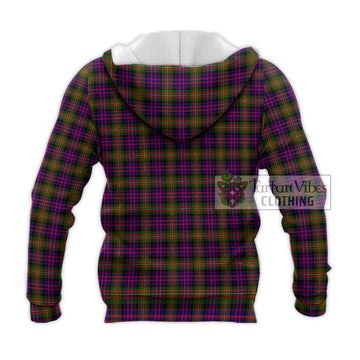 MacDonell of Glengarry Modern Tartan Knitted Hoodie with Family Crest DNA In Me Style