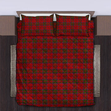 MacDonell of Keppoch Tartan Quilt Bed Set