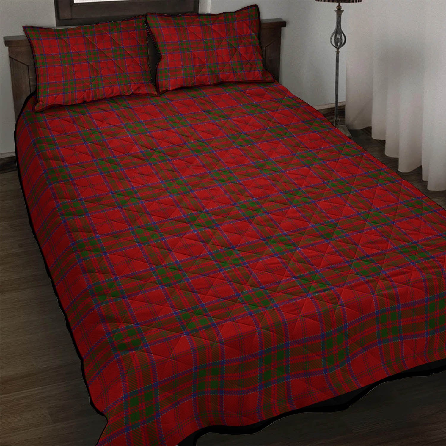 MacDonell of Keppoch Tartan Quilt Bed Set - Tartanvibesclothing