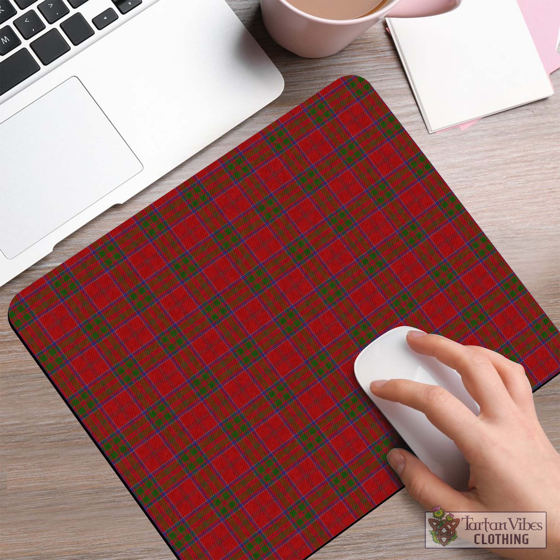 Tartan Vibes Clothing MacDonell of Keppoch Tartan Mouse Pad