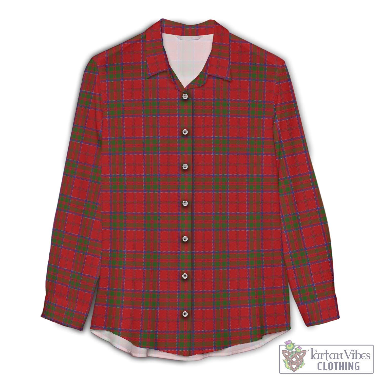 MacDonell of Keppoch Tartan Womens Casual Shirt