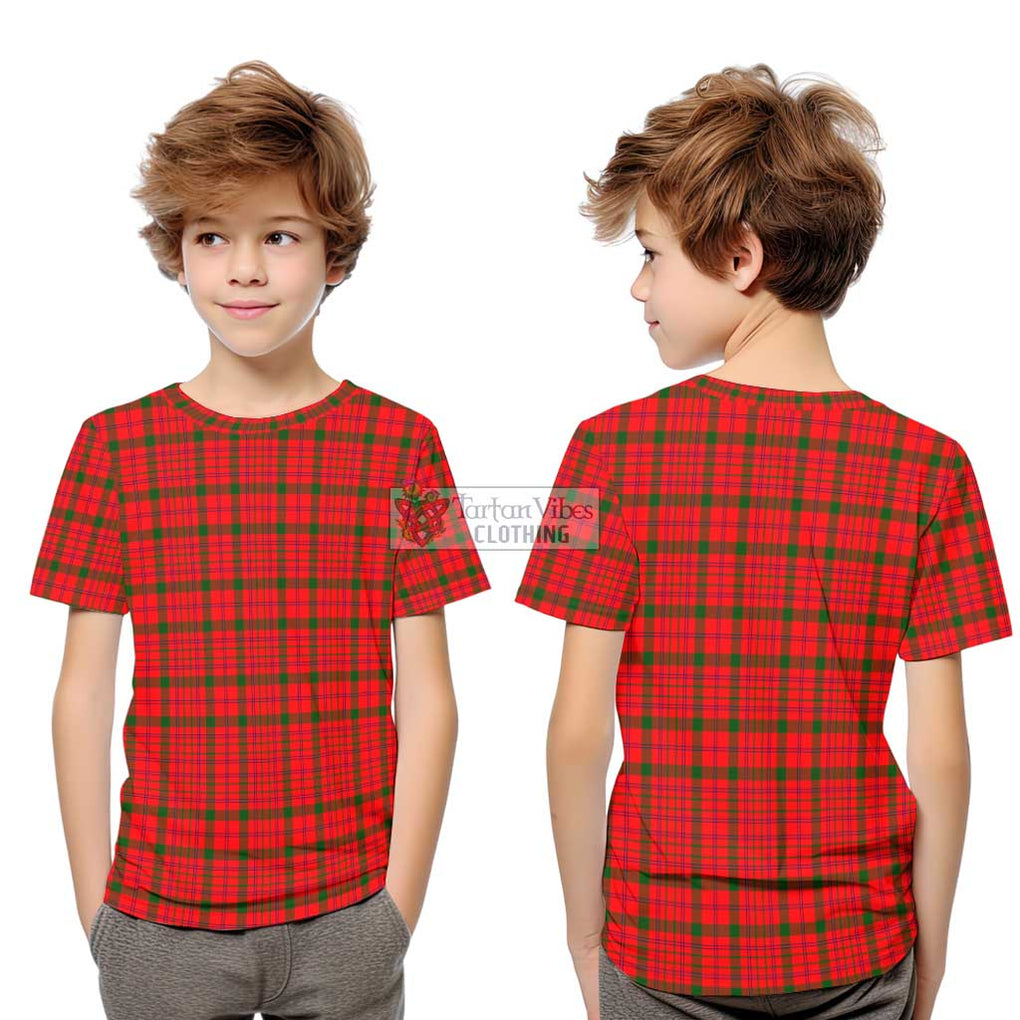 MacDonell of Keppoch Modern Tartan Kid T-Shirt Youth XL Size14 - Tartanvibesclothing Shop