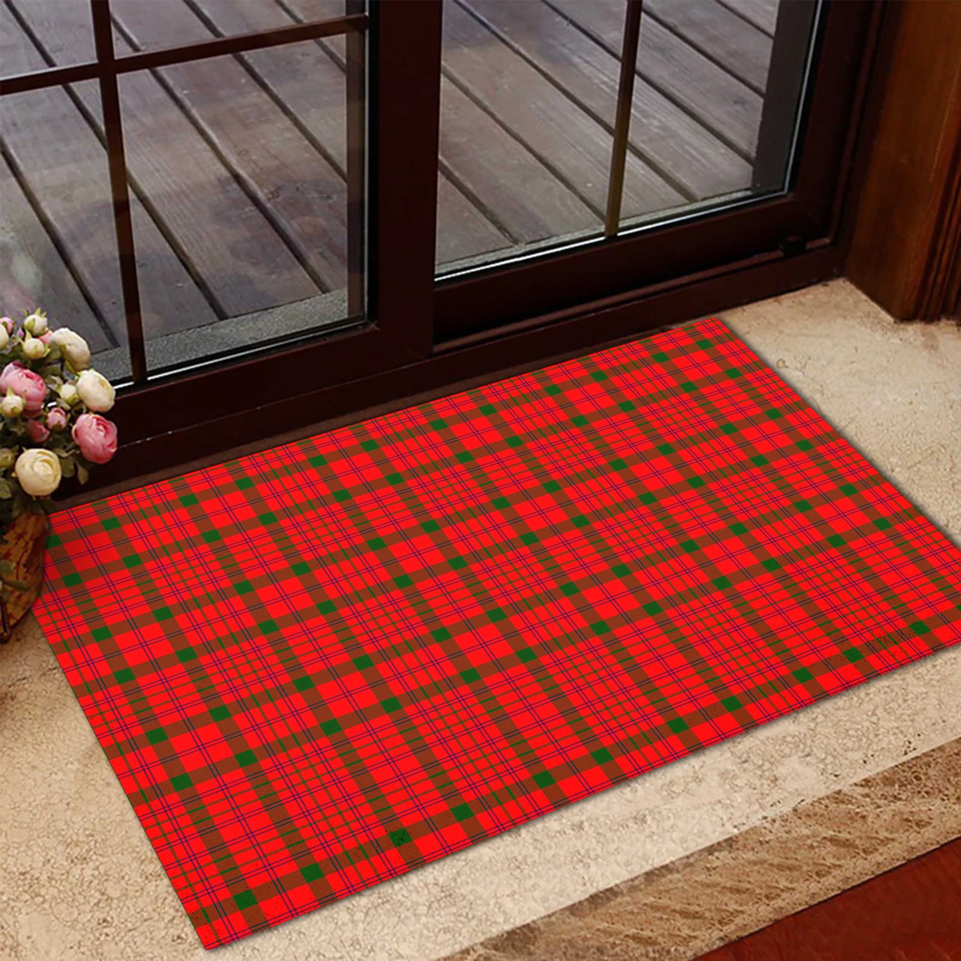 MacDonell of Keppoch Modern Tartan Door Mat - Tartanvibesclothing