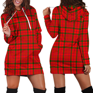 MacDonell of Keppoch Modern Tartan Hoodie Dress