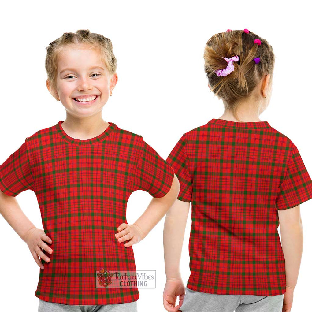 MacDonell of Keppoch Modern Tartan Kid T-Shirt - Tartanvibesclothing Shop