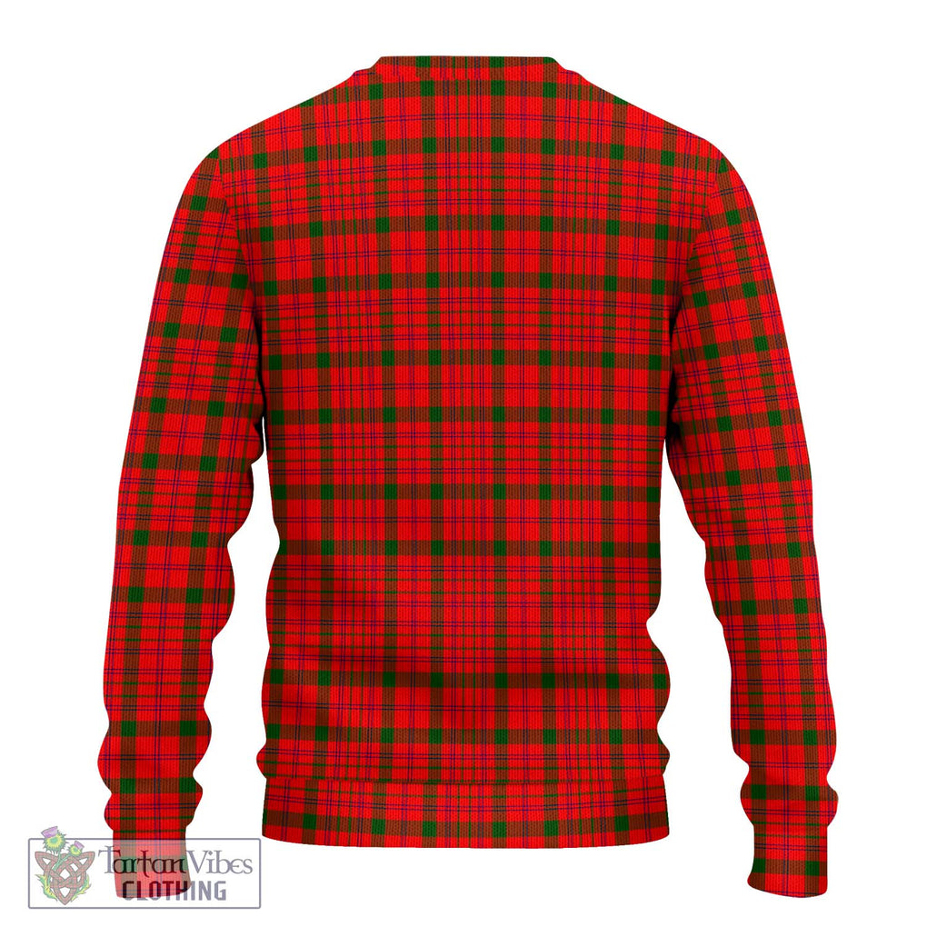 MacDonell of Keppoch Modern Tartan Knitted Sweater with Family Crest DNA In Me Style - Tartanvibesclothing Shop