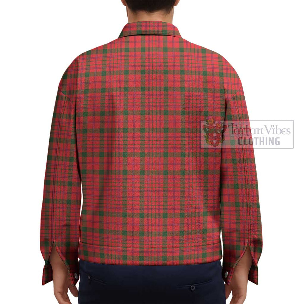 MacDonell of Keppoch Modern Tartan Unisex Lapel Cotton Jacket - Tartan Vibes Clothing