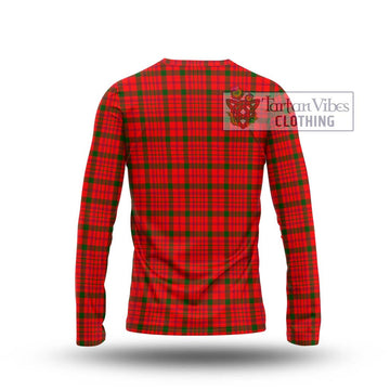 MacDonell of Keppoch Modern Tartan Long Sleeve T-Shirt with Family Crest DNA In Me Style