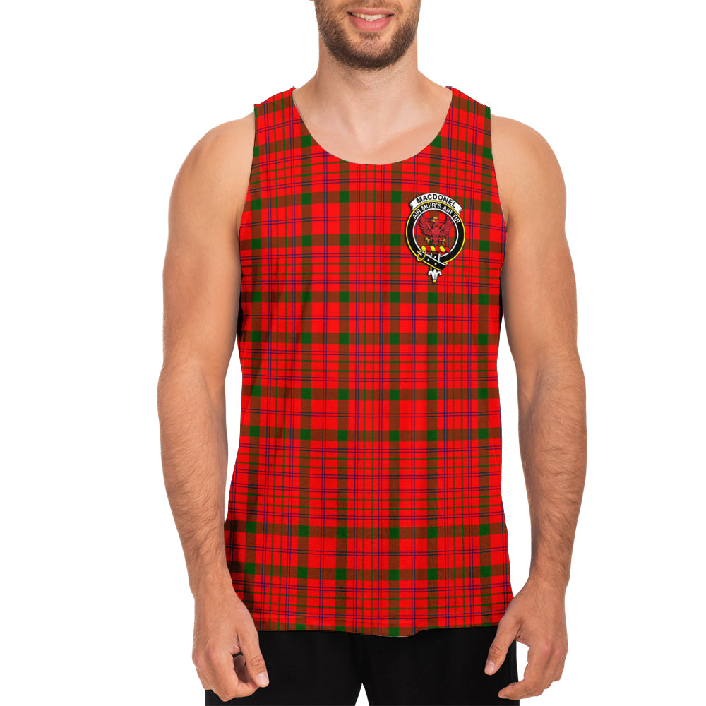 macdonell-of-keppoch-modern-tartan-mens-tank-top-with-family-crest