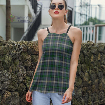 MacDouall Tartan Loose Halter Neck Camisole