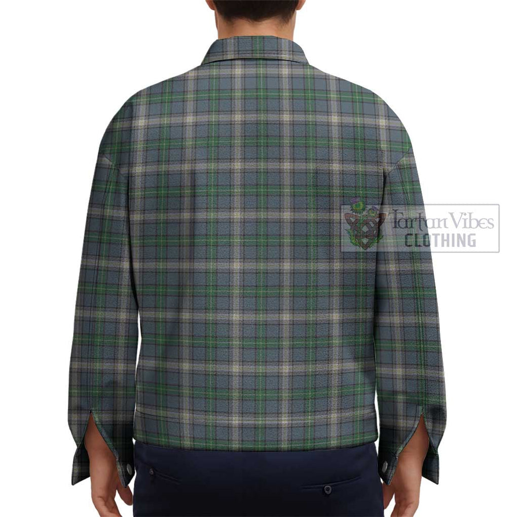 MacDouall Tartan Unisex Lapel Cotton Jacket - Tartan Vibes Clothing