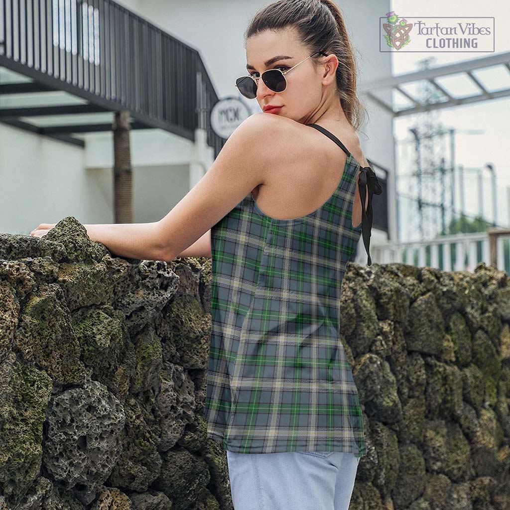 Tartan Vibes Clothing MacDouall Tartan Loose Halter Neck Camisole