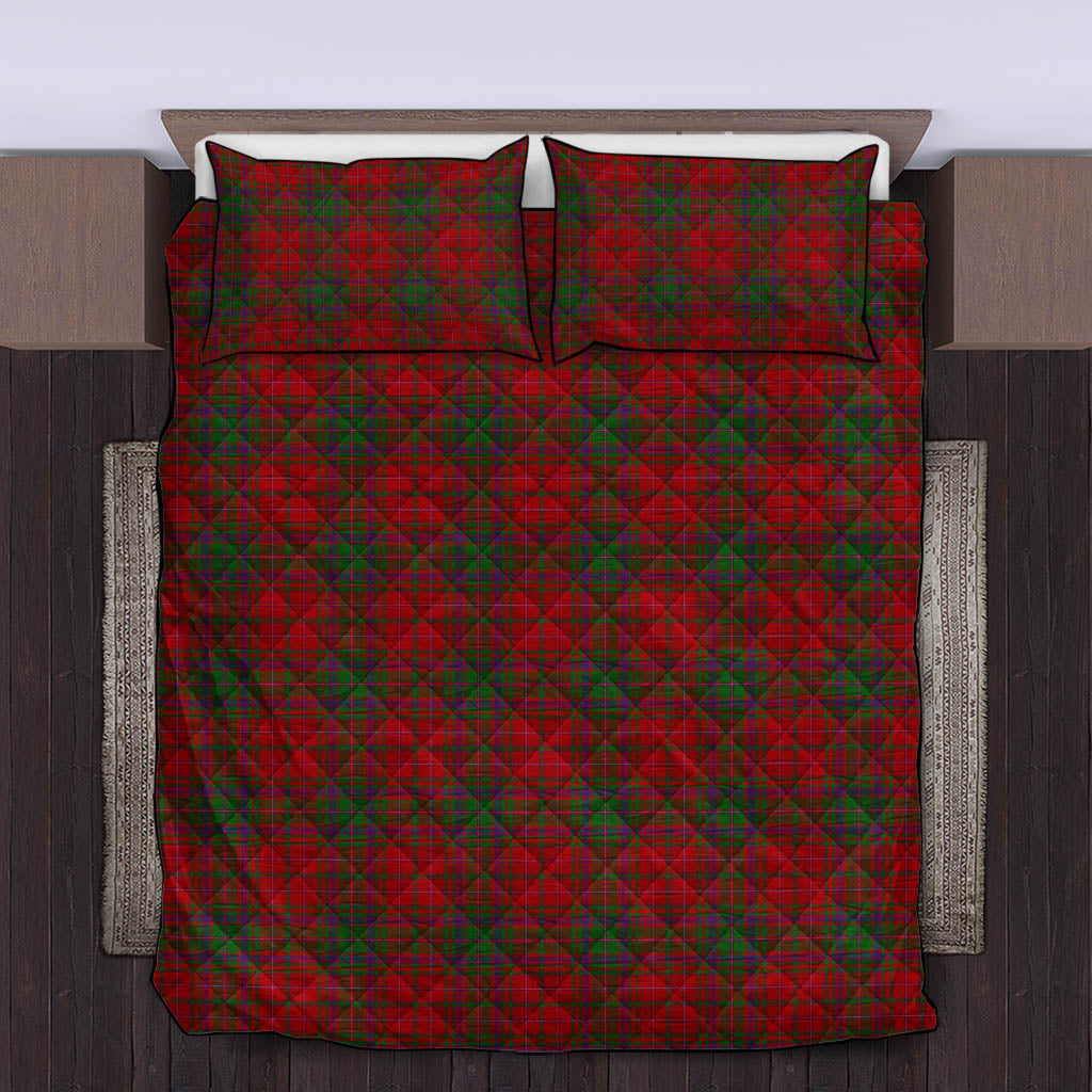 MacDougall (McDougall) Tartan Quilt Bed Set King - Tartan Vibes Clothing