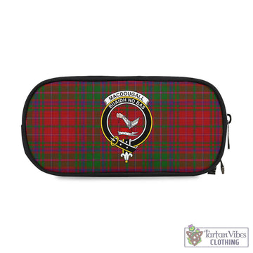 MacDougall (McDougall) Tartan Pen and Pencil Case with Family Crest