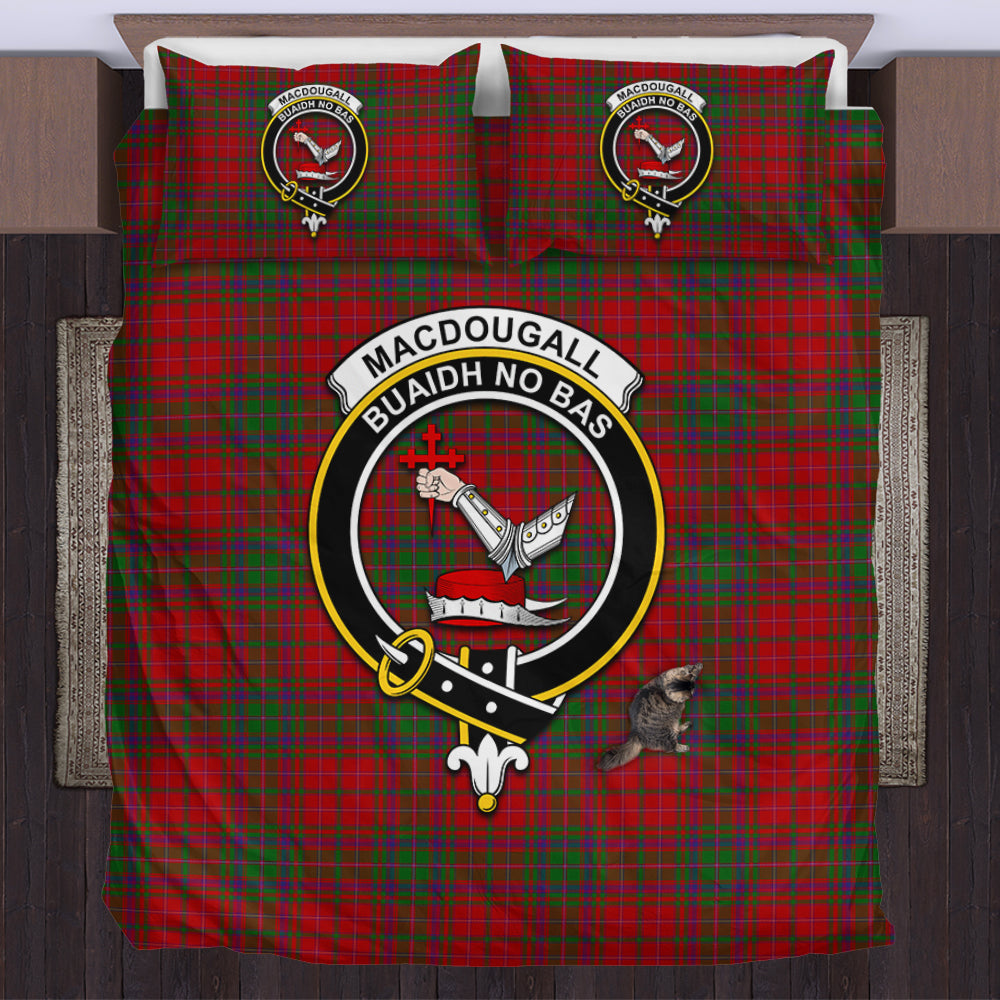 MacDougall (McDougall) Tartan Bedding Set with Family Crest US Bedding Set - Tartan Vibes Clothing