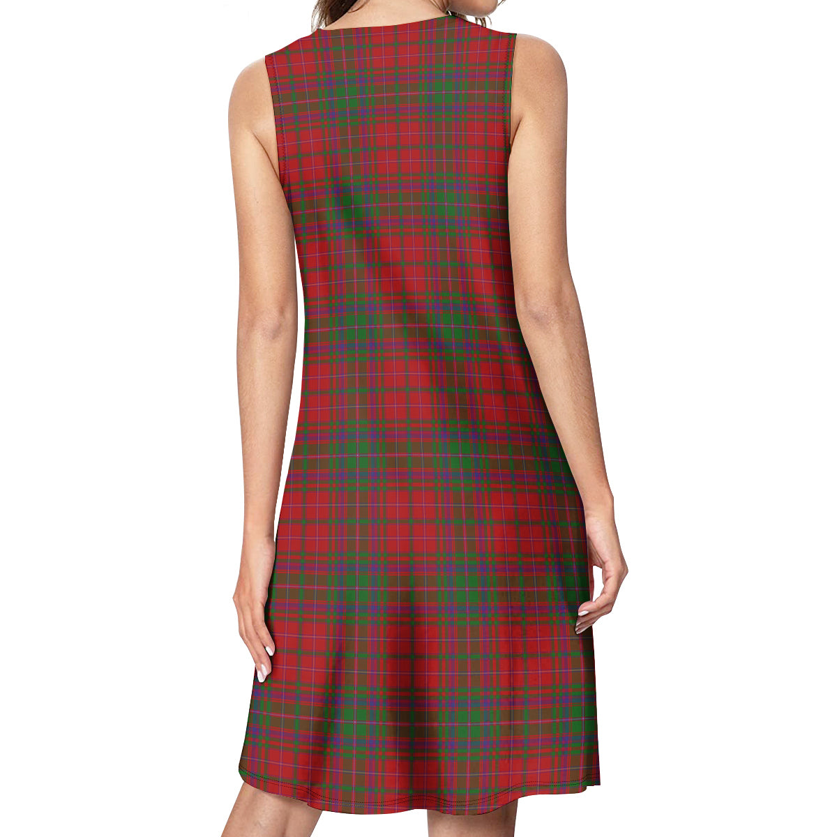 MacDougall Tartan Womens Casual Dresses - Tartanvibesclothing