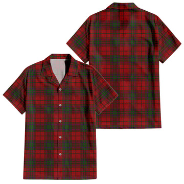 MacDougall (McDougall) Tartan Short Sleeve Button Down Shirt